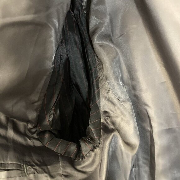 Calvin Klein Suit Jacket Mens Size 42 L Brown Stretch Tweed Blazer 42L EUC - Picture 15 of 16